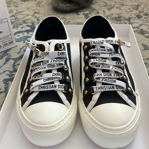 Dior sneakers worn once perfect condition - too small for me!!!